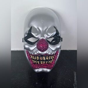 Big Top Bling Clown Adult Costume Mask